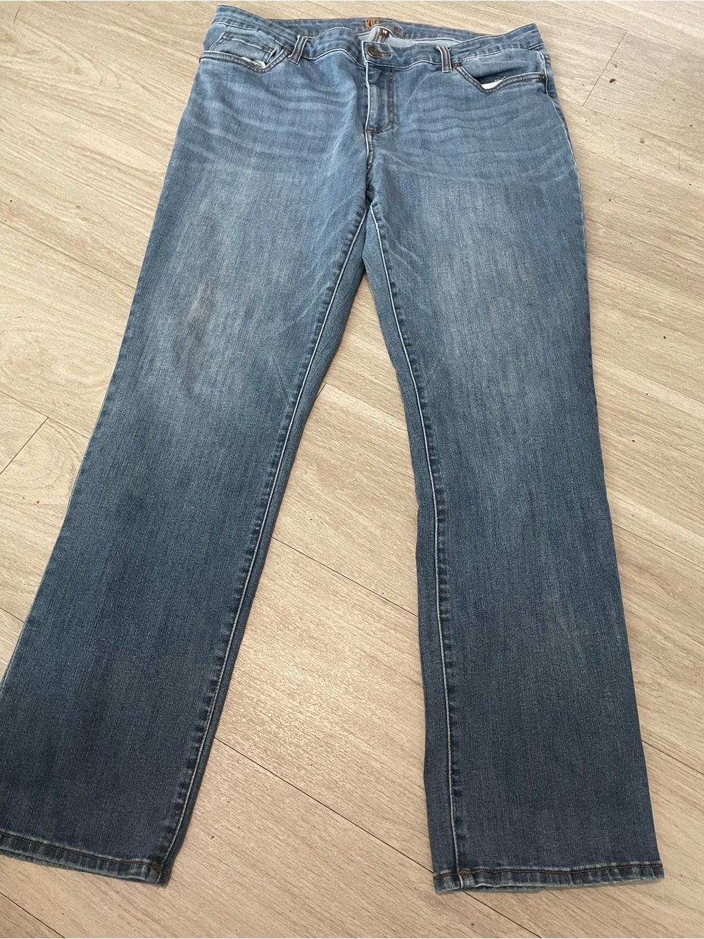 Kut from the Kloth Light Blue Denim Flare Jeans